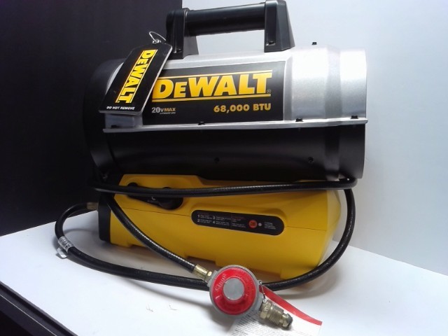 20v Max Dewalt Hybrid Heater 6000 Btu Heater DEWALT 68,000 BTU