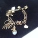  Gold 10K 24.43g Bracelet With Golden Pendants 