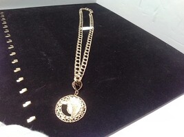 Gold 10K 29.79g Chain with Gold Pendant 