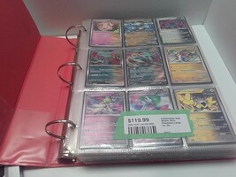 Pokemon Card Binder Full of Cards